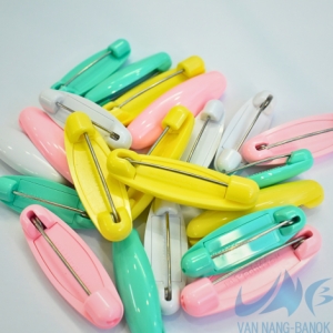 Kim băng thân nhựa - Safety Pin PACHIT Merzen – Kim băng ABS chống gỉ Nhật Bản title=
